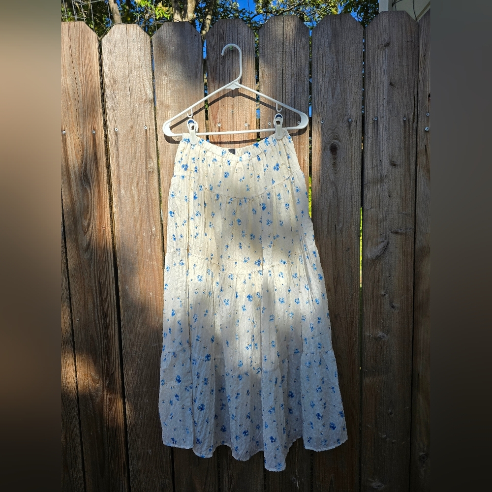 Shein Floral Maxi Skirt